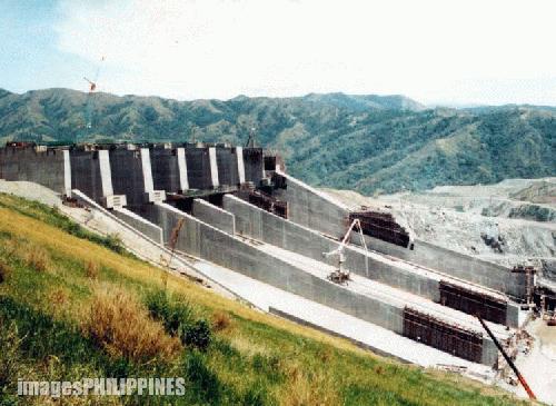 "San Roque Dam Nearing Completion" , 
Place Taken: San Manuel, Pangasinan take on 
Date Taken: 2003