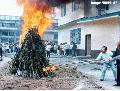 "Marijuana Burning" ,
Photographer/Artist: Art Tibaldo,
Date Taken: 1998,
Place Taken: Benguet